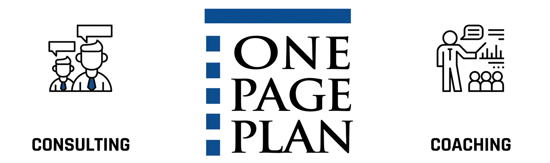 One Page Plan — Consulting and Coaching